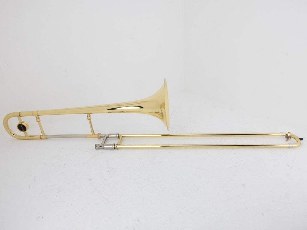 Gebruikte Tenor Trombone Edwards Jazz 9177CF, 7,75", messing, Gebruikt, -, -, Ophalen of Verzenden