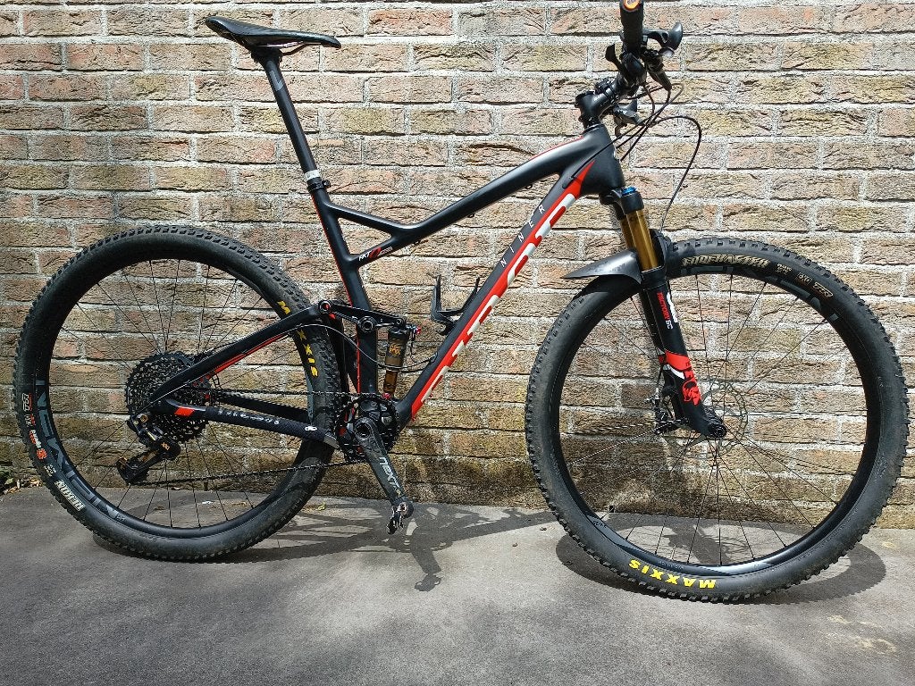 Niner RKT 9 RDO MAAT L TOPFIETS, Fietsen en Brommers, Fietsen | Mountainbikes en ATB, 57 cm of meer, Fully, Zo goed als nieuw