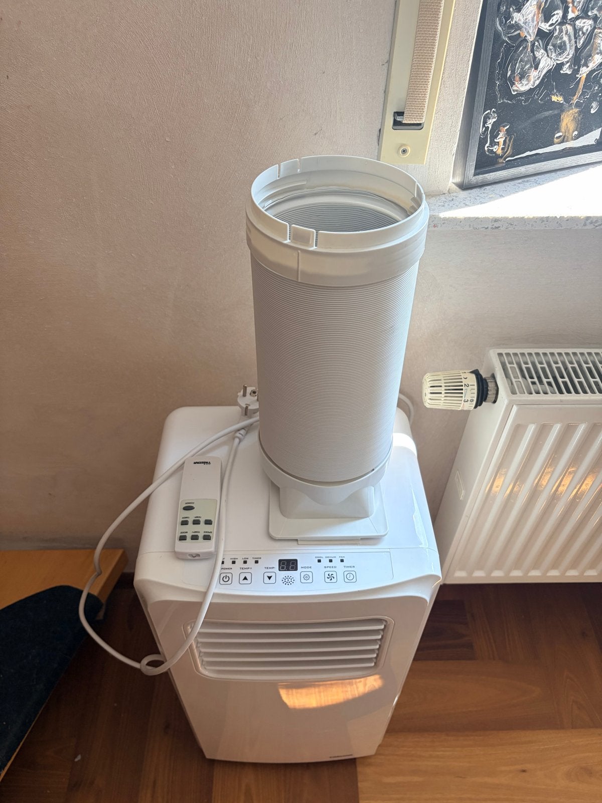 Tristar Mobiele Airco - Koel en Ontvochtig je Ruimte, Witgoed en Apparatuur, Ophalen, Minder dan 60 m³, 3 snelheden of meer, Zo goed als nieuw