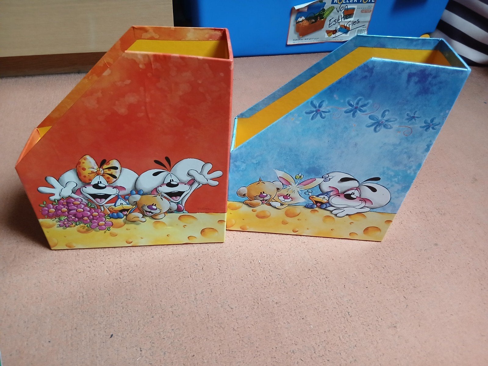 Diddl tijdschriftenhouders - Set van 2, Verzamelen, Ophalen of Verzenden, Verschillende figuren, Gebruikt, Overige typen