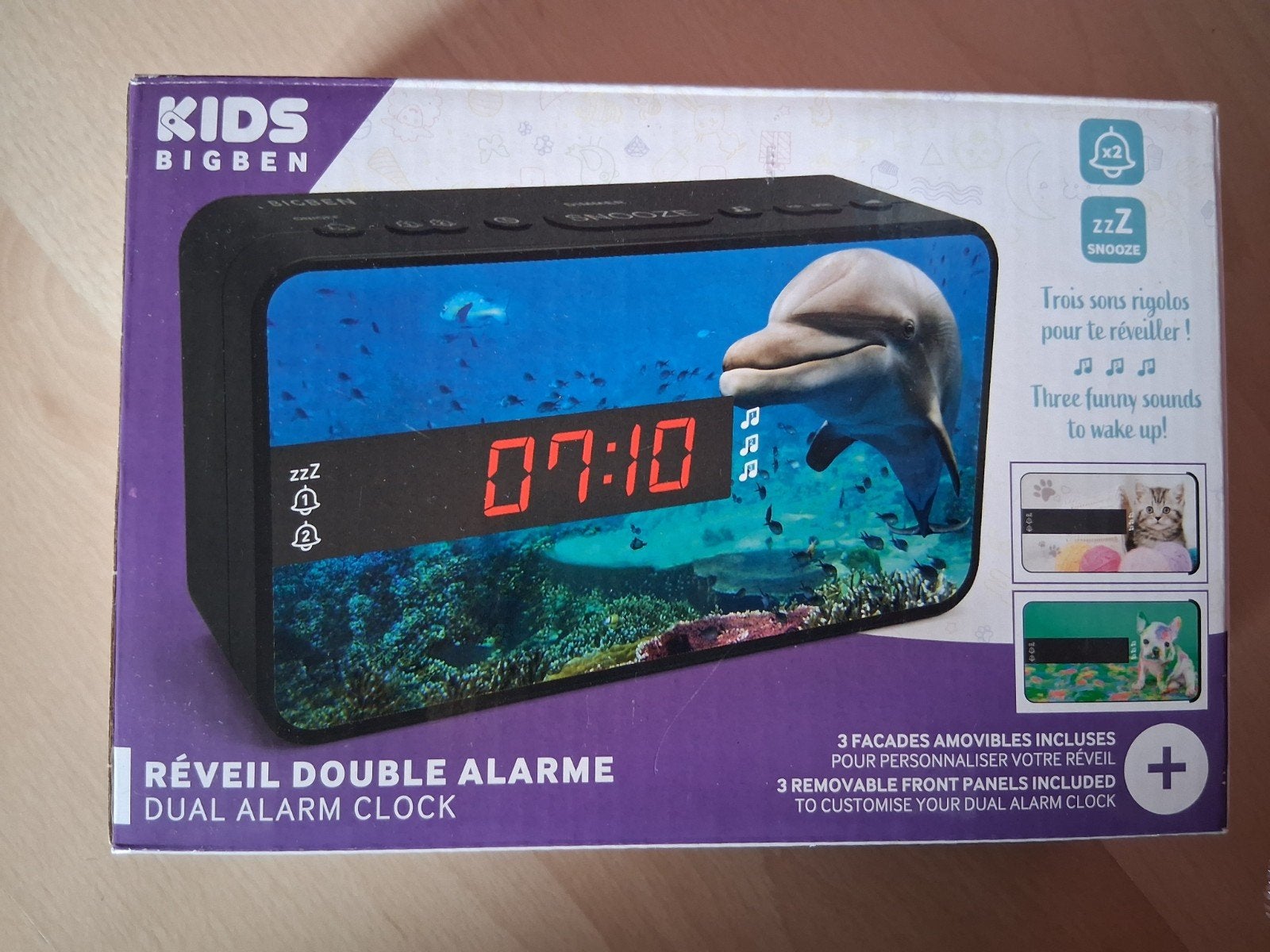 Bigben Interactive R16 – Animals, Witgoed en Apparatuur, Wekkers, Zo goed als nieuw, Digitaal, Ophalen of Verzenden