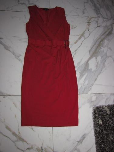 36 MARK framboise jurk, Kleding | Dames, Jurken, Ophalen of Verzenden, Zo goed als nieuw, Maat 36 (S), Rood