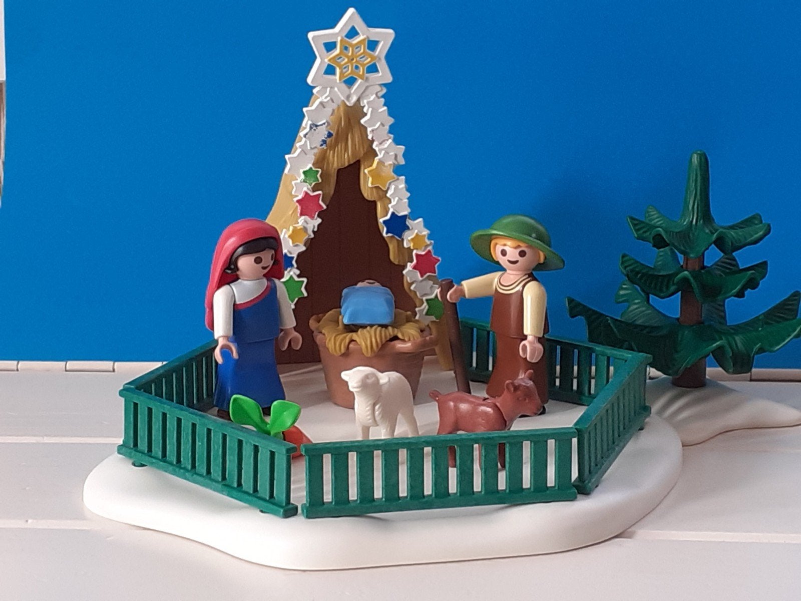 Playmobil 4885 kerststal, Kinderen en Baby's, Ophalen of Verzenden, Gebruikt, Complete set