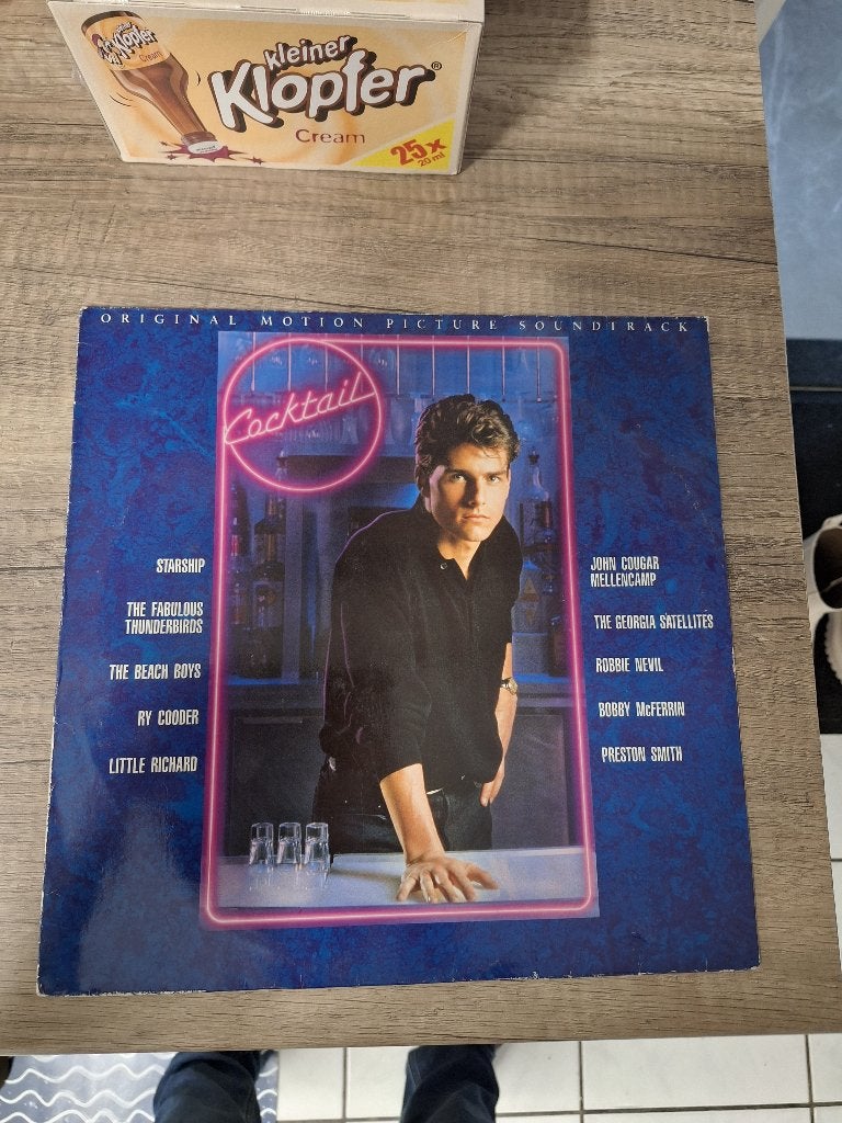 Vintage vinyl lp soundtrack Cocktail Tom Cruise 1988, Ophalen of Verzenden, Gebruikt, LP