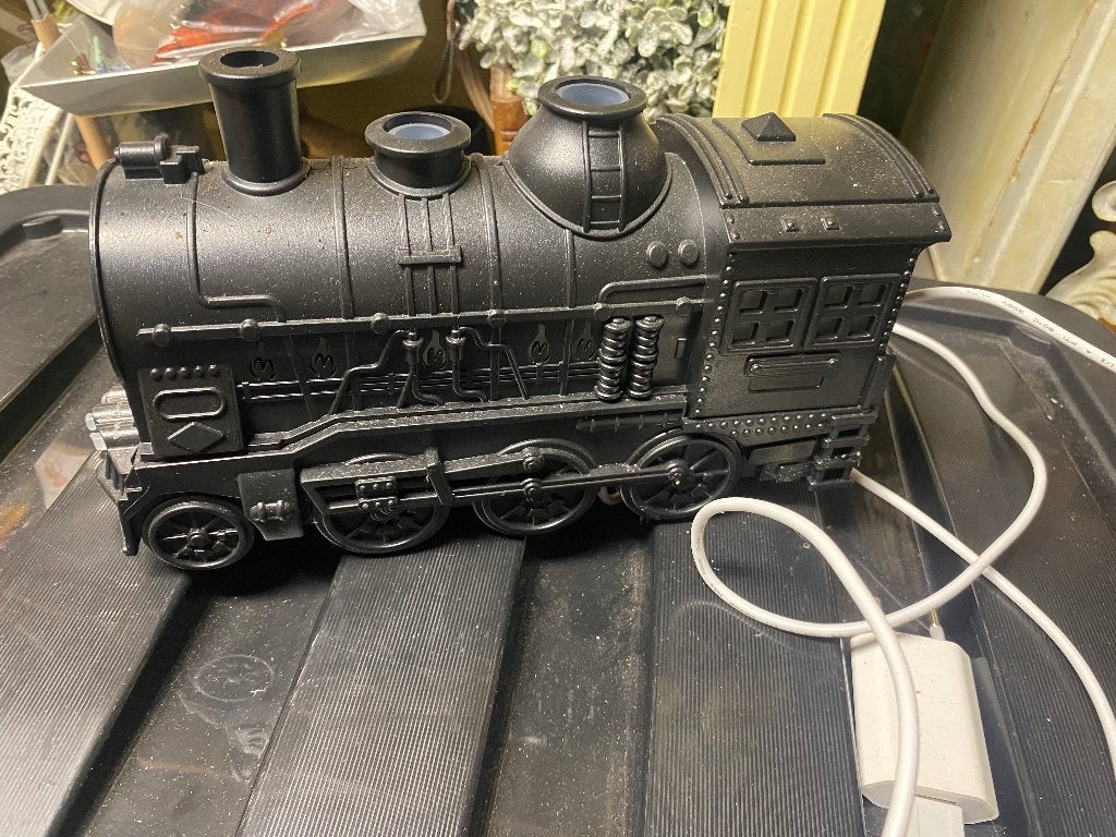 Zgan geurtrein met licht, Ophalen of Verzenden, Zo goed als nieuw, Zwart, Kunststof