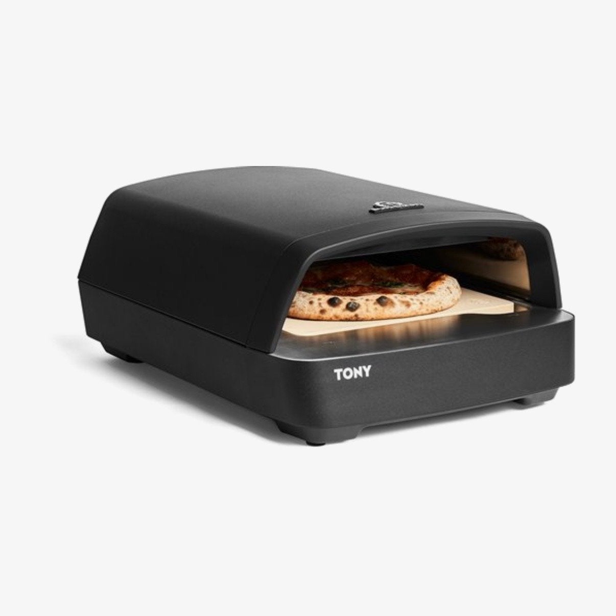 Burnhard Tony Pizzaoven met accessoires en draagtas, Ophalen, Zo goed als nieuw