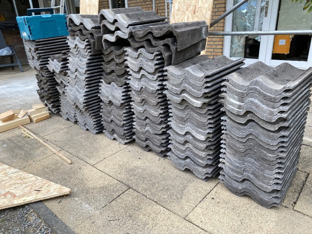 Gratis Dakpannen RBB, Doe-het-zelf en Verbouw, Dakpannen en Dakbedekking, Ophalen, Gebruikt, Steen of Klei, 15 m² of meer