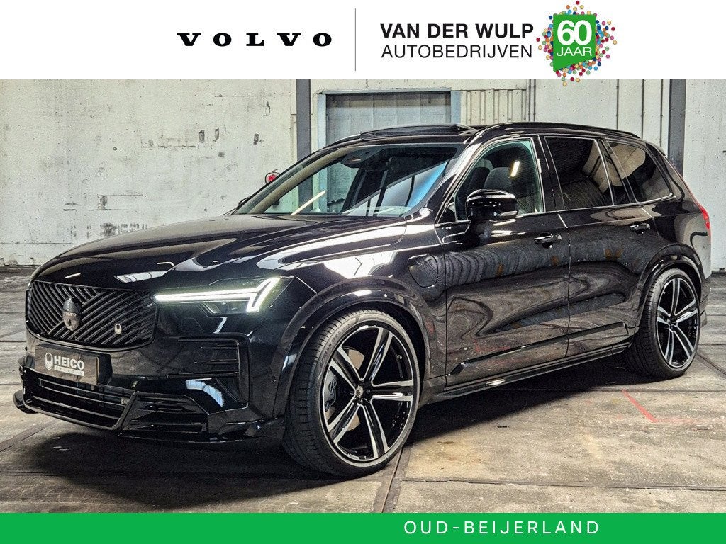 Volvo XC90 T8 455pk AWD Ultra Black Edition Executive | HEIC, Auto's, Adaptive Cruise Control, Gebruikt, 4 cilinders, Zwart