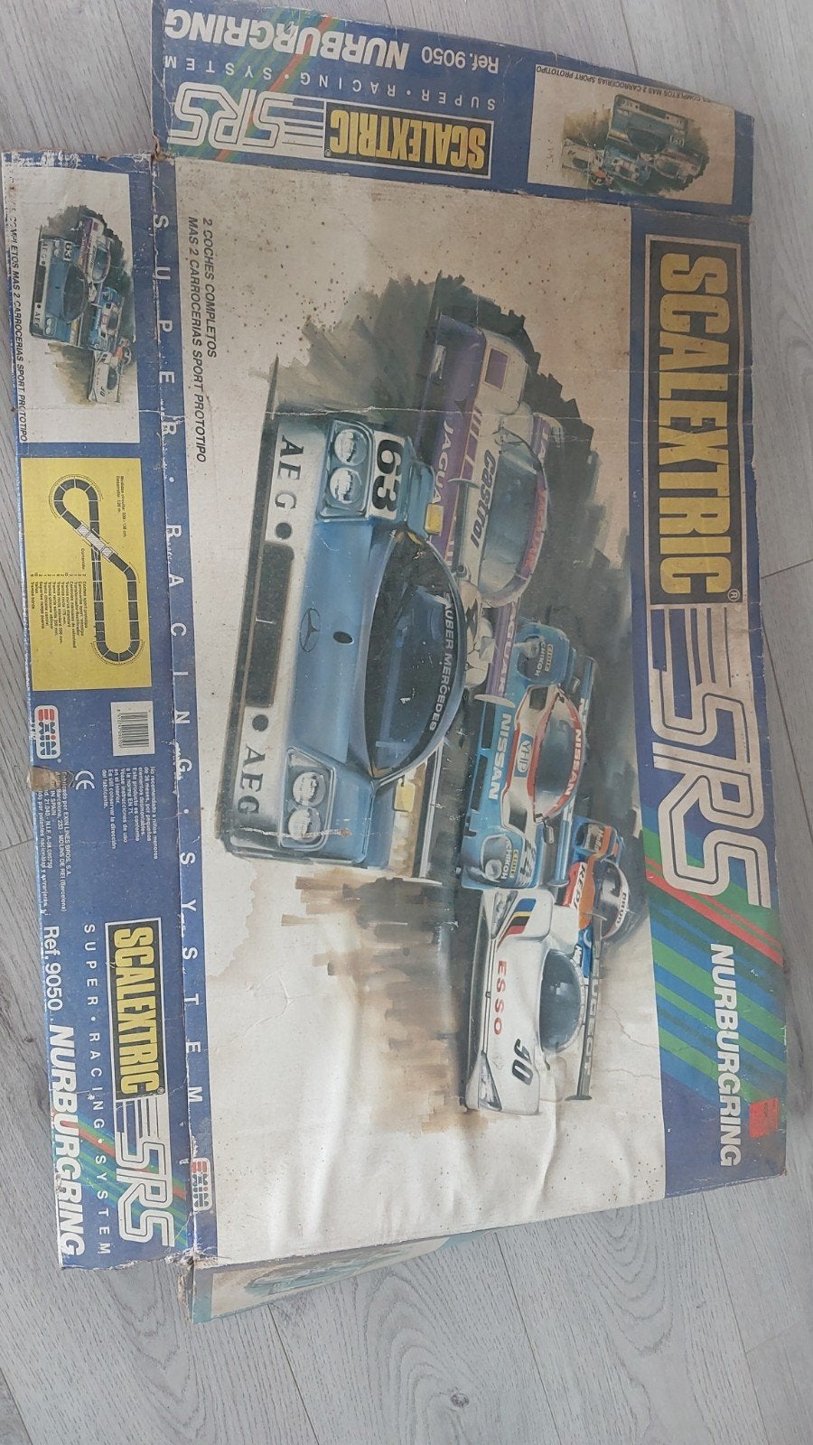Scalextric SRS Nürburgring Racebaan - Ref. 9050, Ophalen, Carrera, Elektrisch, Racebaan
