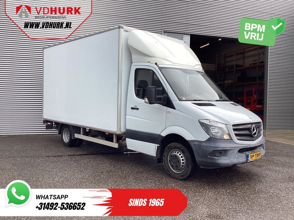 Mercedes-Benz Sprinter 516 2.2 CDI Bakwagen Laadklep/ Euro 6, Auto's, Bestelauto's, Gebruikt, Euro 6, 4 cilinders, Wit