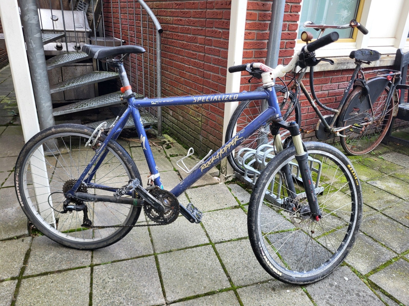 Specialized Rockhopper Mountainbike - Blauw, Gebruikt, Hardtail, Heren, Schijfrem