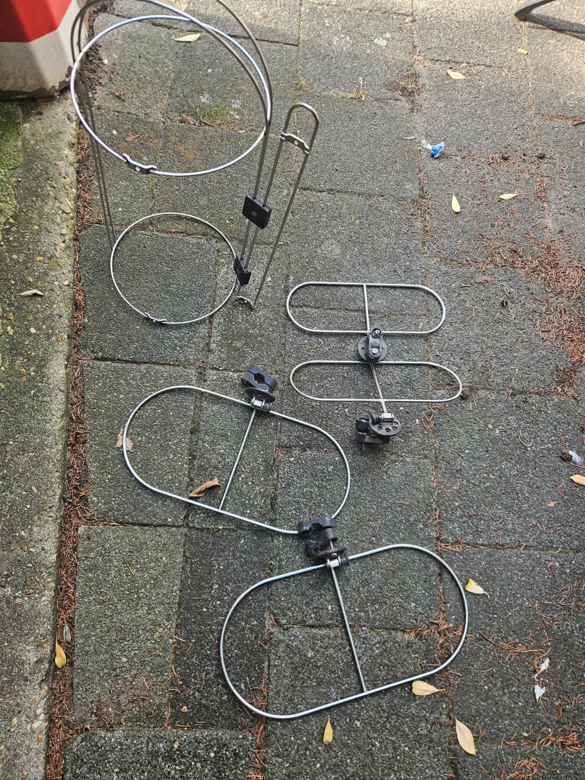 rvs fender houders diverse maten, Ophalen of Verzenden, Gebruikt, Overige typen