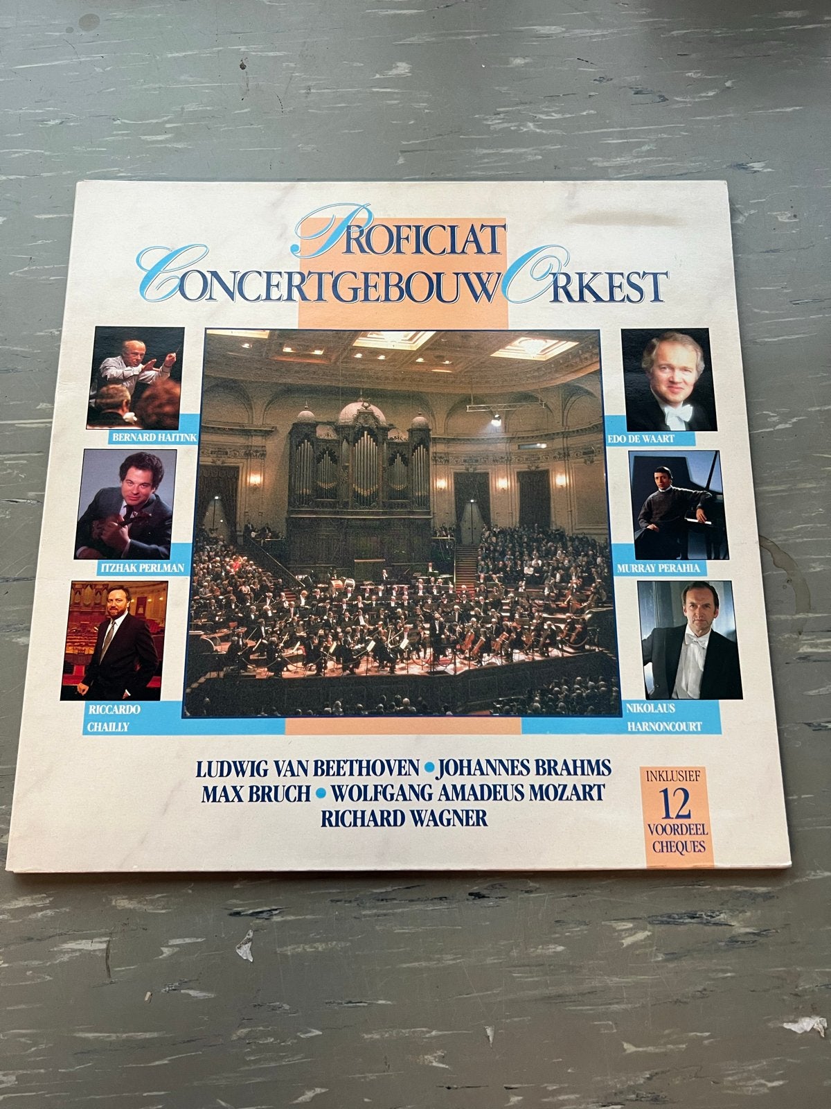 Proficiat Concertgebouworkest LP - Klassieke Meesters, Cd's en Dvd's, Gebruikt, Ophalen of Verzenden, Romantiek, Orkest of Ballet