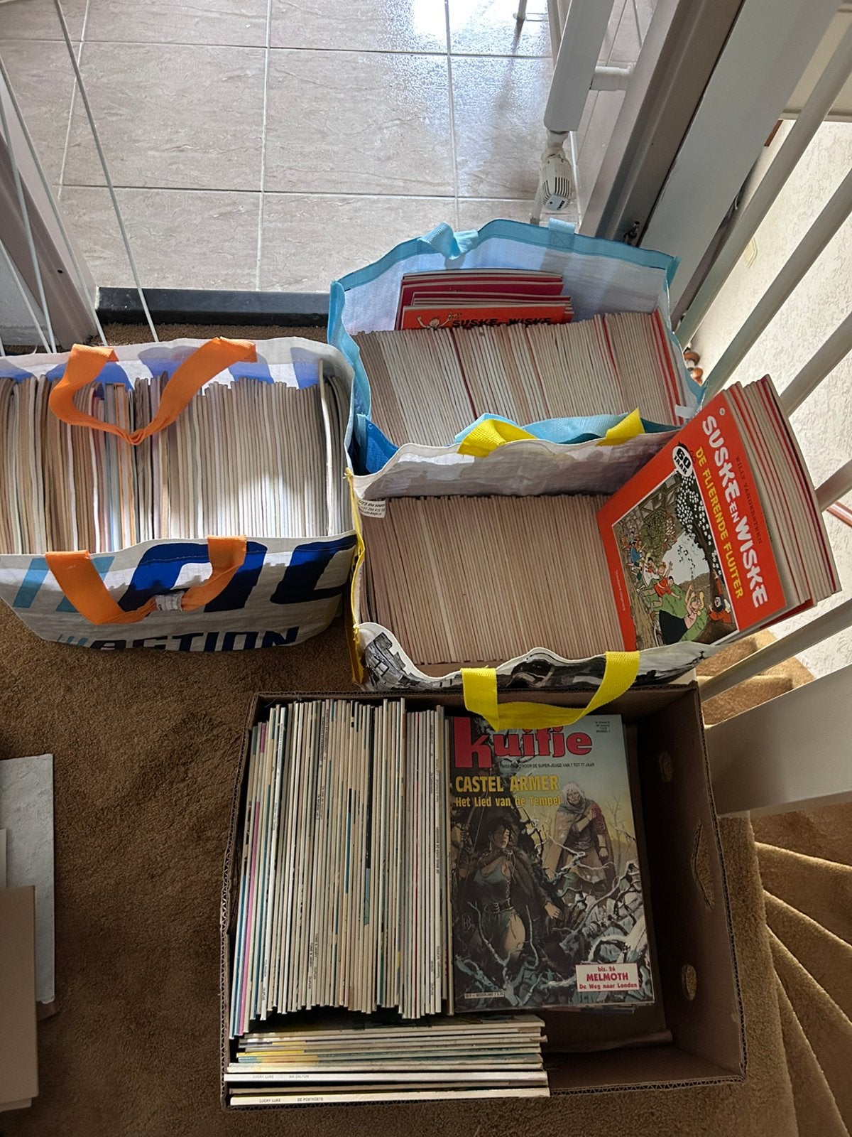 Stripboeken, Boeken, Partijen en Verzamelingen, Ophalen, Zo goed als nieuw, Stripboeken