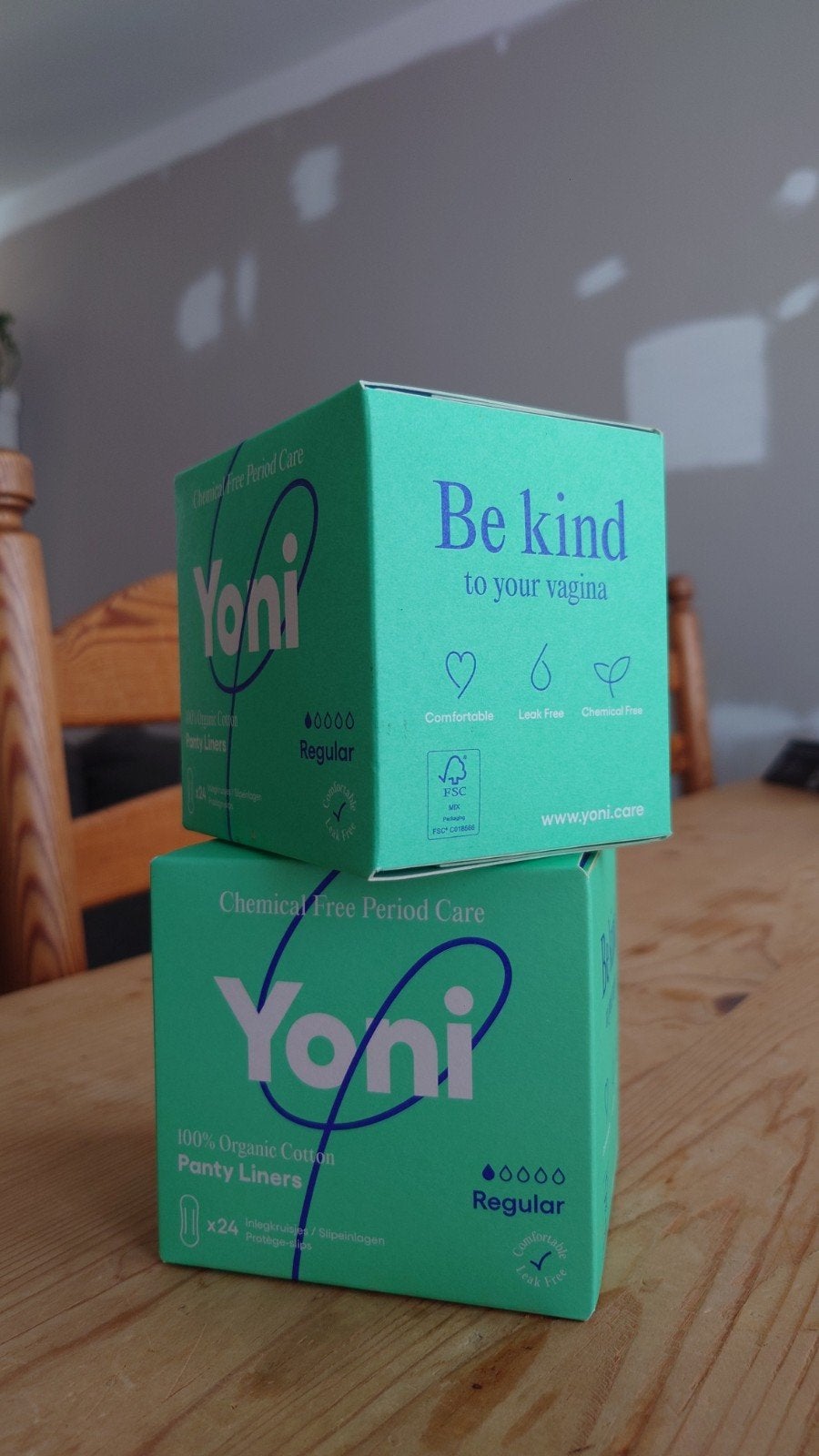 Yoni inlegkruisjes regular (nieuw), Ophalen, Nieuw