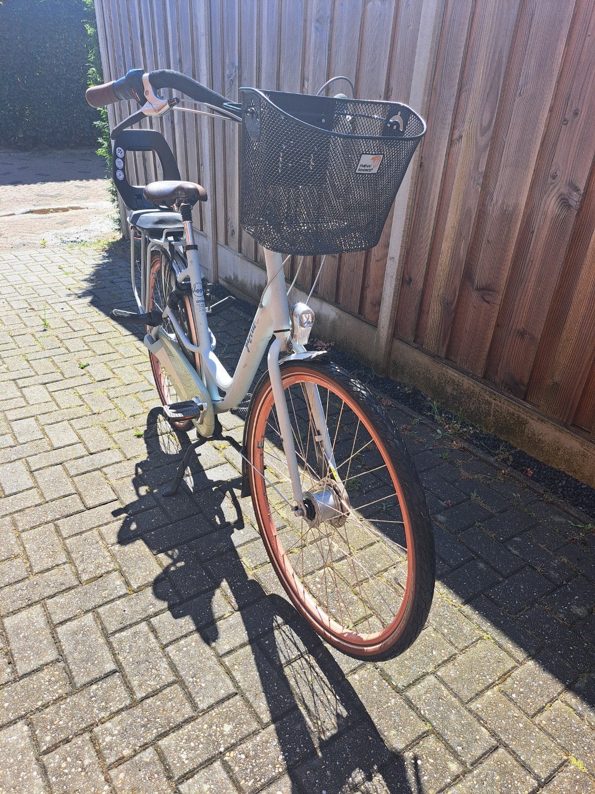 Gazelle moederfiets, Ophalen, Gebruikt