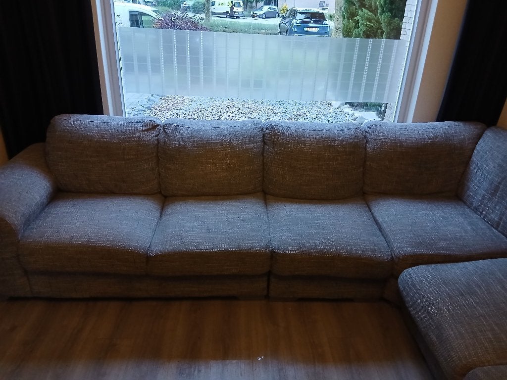 Hoekbank, Ophalen, 250 tot 300 cm, Gebruikt, Hoekbank