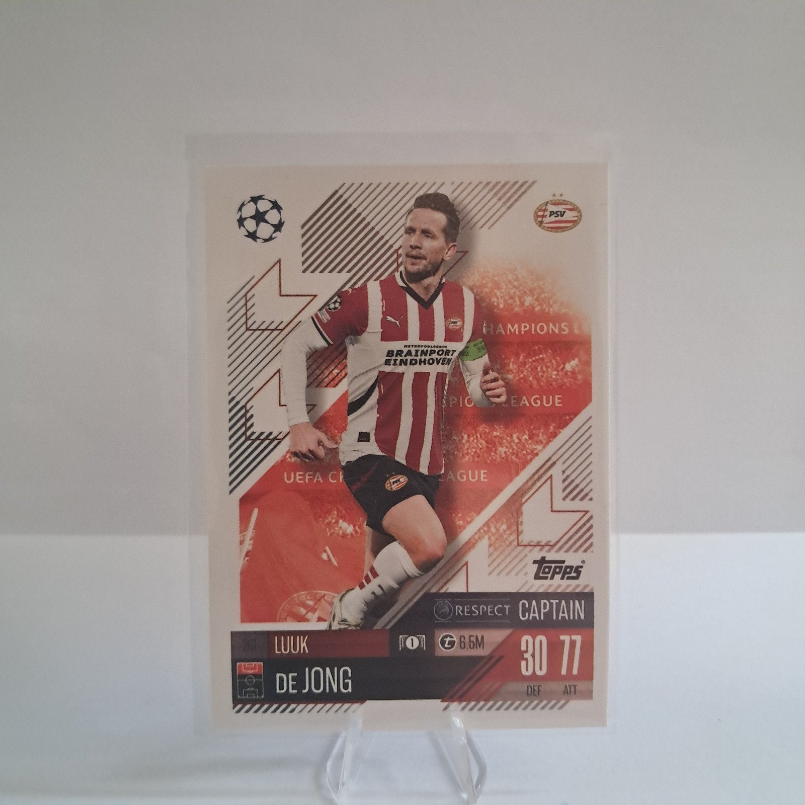 topps match attax luuk de jong, Ophalen of Verzenden, Nieuw, Plaatje