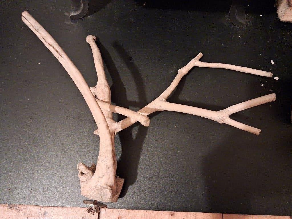 Zitstok Java hout, Dieren en Toebehoren, Ophalen of Verzenden, Zo goed als nieuw, Kooi-accessoires