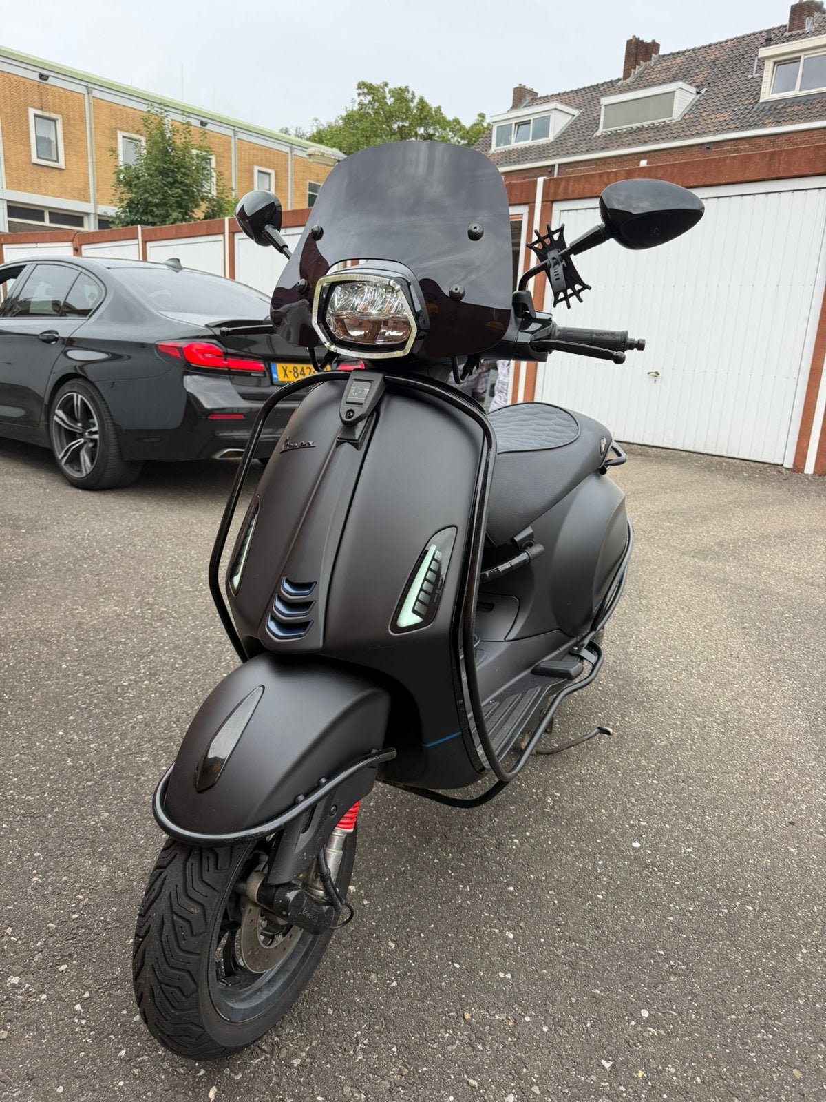 Vespa Sprint S 50cc Full Option | 2024 | Geel kenteken |, Fietsen en Brommers, Scooters | Vespa, Ophalen, Vespa S, Zo goed als nieuw
