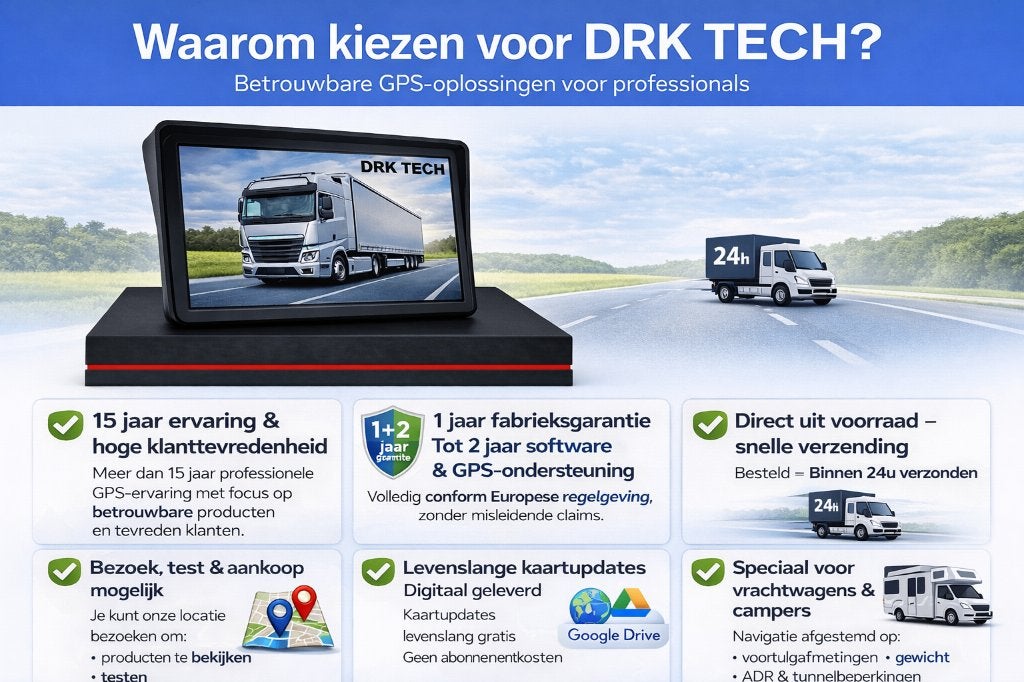 Foto 25 van 7 inch Vrachtwagen, Camper GPS Navigatie.BLUETOOTH, AVIN,16G