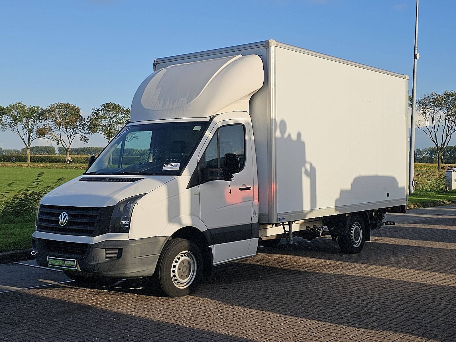VOLKSWAGEN CRAFTER 35 2.0 engine-defect!, Overige carrosserieën, Volkswagen, Wit, Handgeschakeld