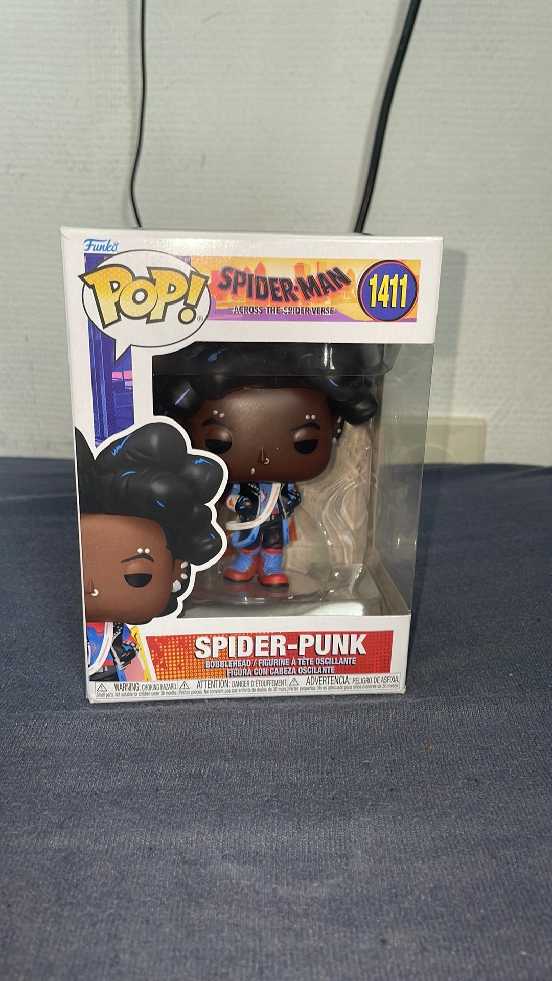 Spider punk funko pop 1411, Ophalen of Verzenden, Zo goed als nieuw