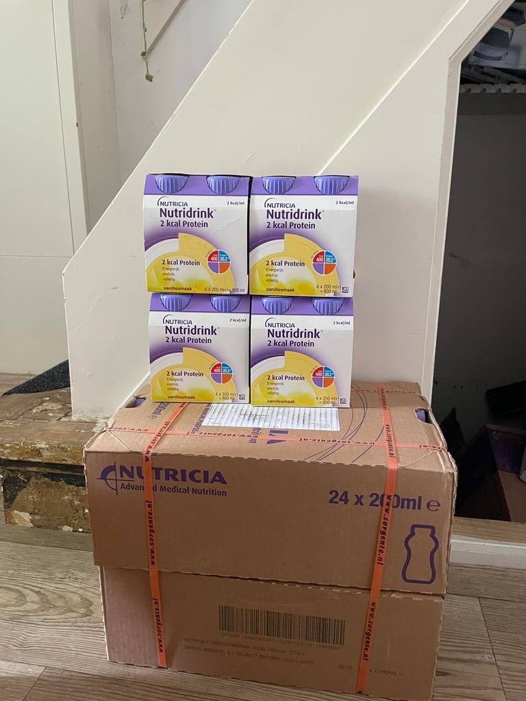 nutricia nutridrink protein vanille, Ophalen of Verzenden, Nieuw