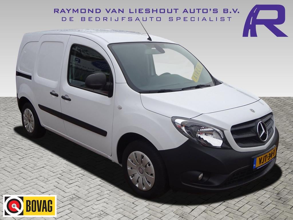 Mercedes-Benz Citan 109 CDI AIRCO CRUISE NAVIGATIE, Auto's, Voorwielaandrijving, Start-stop-systeem, Gebruikt, Wit