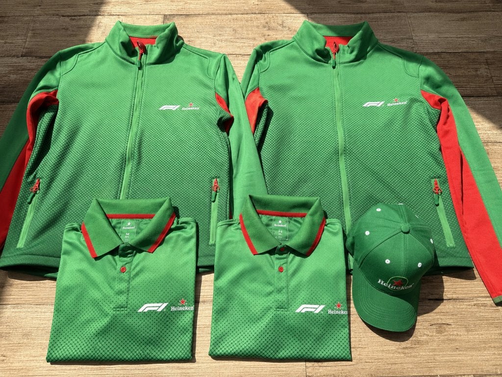 Heineken F1 Formula 1 Dutch GP Zandvoort Set, Ophalen of Verzenden, Nieuw, Overige maten