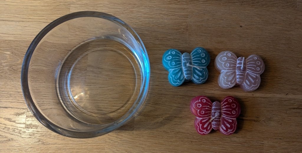 Drijfkaarsjes inclusief glas, Huis en Inrichting, Meerkleurig, Nieuw, Ophalen of Verzenden, Glas