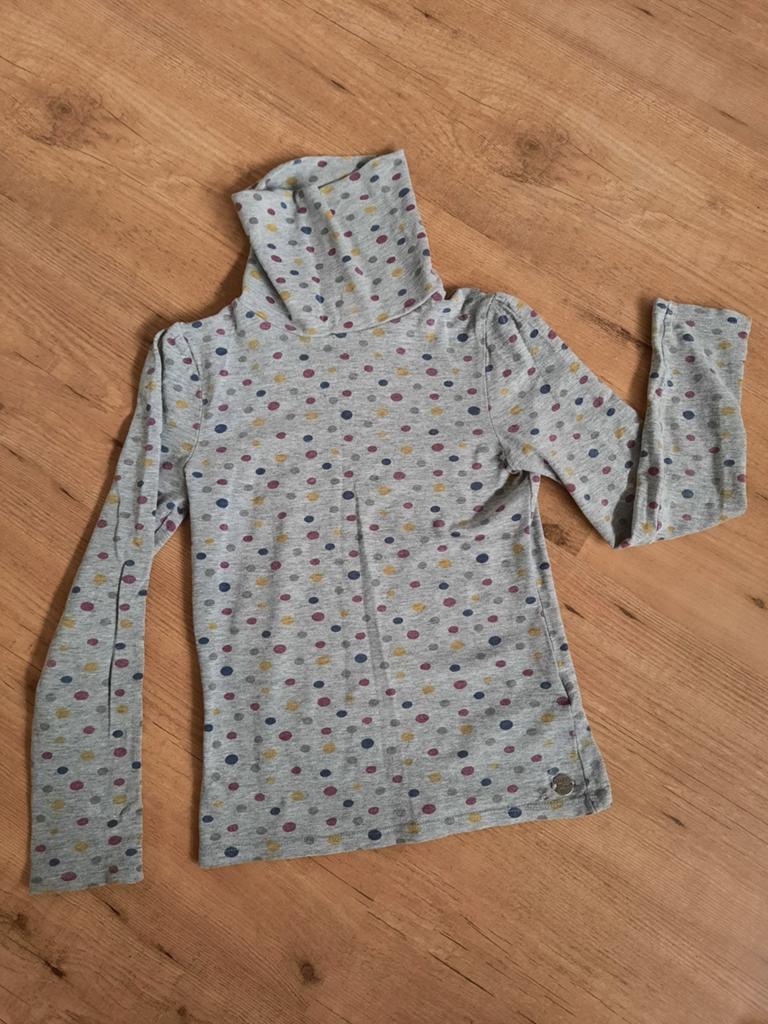Okadi coltrui met stippen maat 122, Gebruikt, Meisje, Trui of Vest, Ophalen of Verzenden
