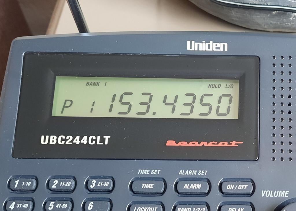 Scanner / Kerk radio * als nieuw !, Telecommunicatie, Scanners, Ophalen