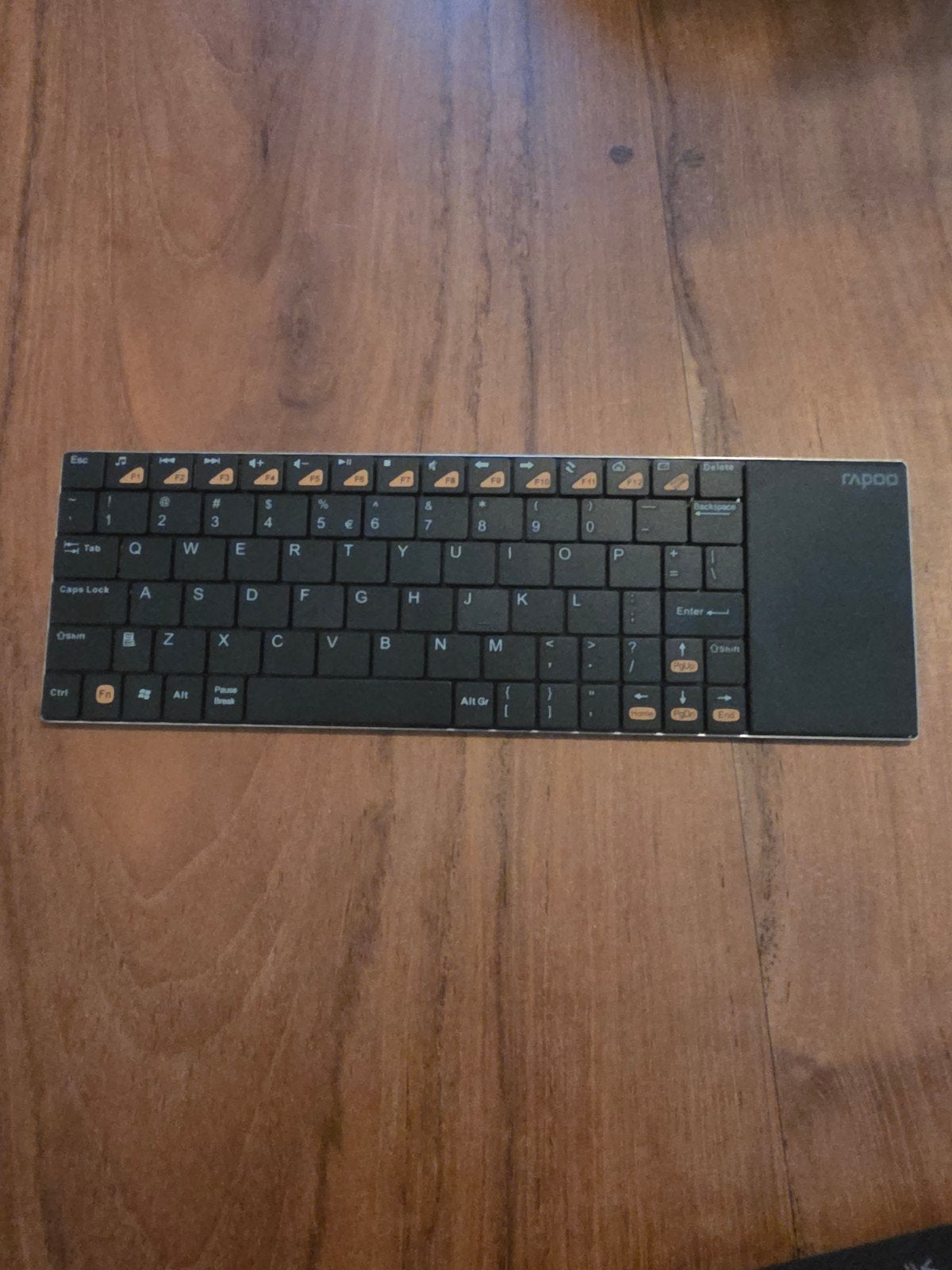 Rapoo draadloos toetsenbord - Qwerty, Computers en Software, Toetsenborden, Plug-and-play, Ophalen of Verzenden, Zo goed als nieuw