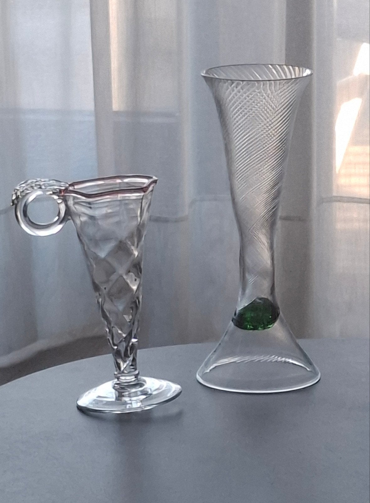 Borek Sipek Design Glas Vaas Tuimelglas, Ophalen of Verzenden