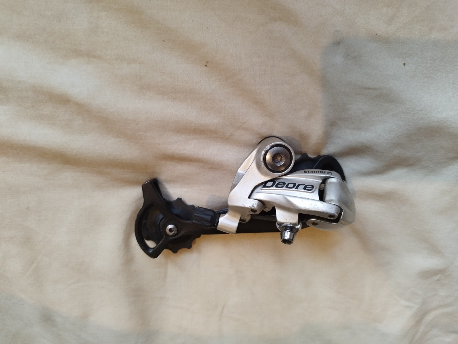 Shimano Deore RD-M531 9v Derailleur - Goede Conditie, Ophalen of Verzenden, Gebruikt, Derailleur of Ketting, Shimano