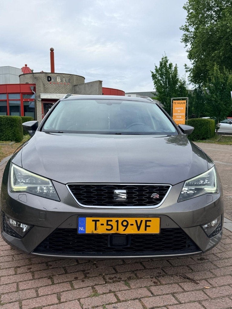 Seat Leon 1.4 Ecotsi 150pk Dsg-7 2015 Grijs, Auto's, Seat, Bedrijf, Leon, ABS, Adaptive Cruise Control, Airbags, Airconditioning