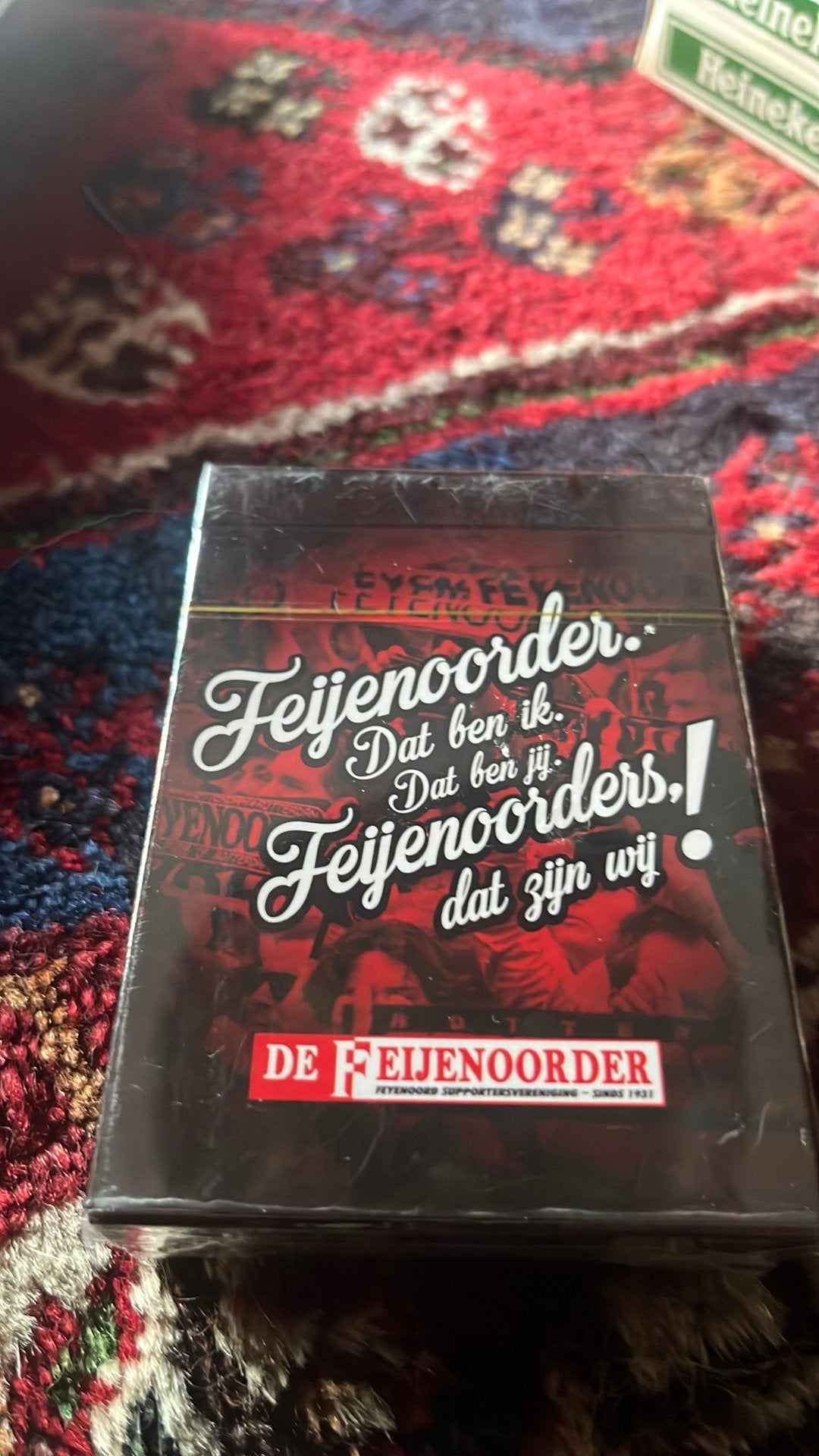 Feijenoorder kaart spel, Verzamelen, Ophalen of Verzenden, Zo goed als nieuw, Speelkaart(en)