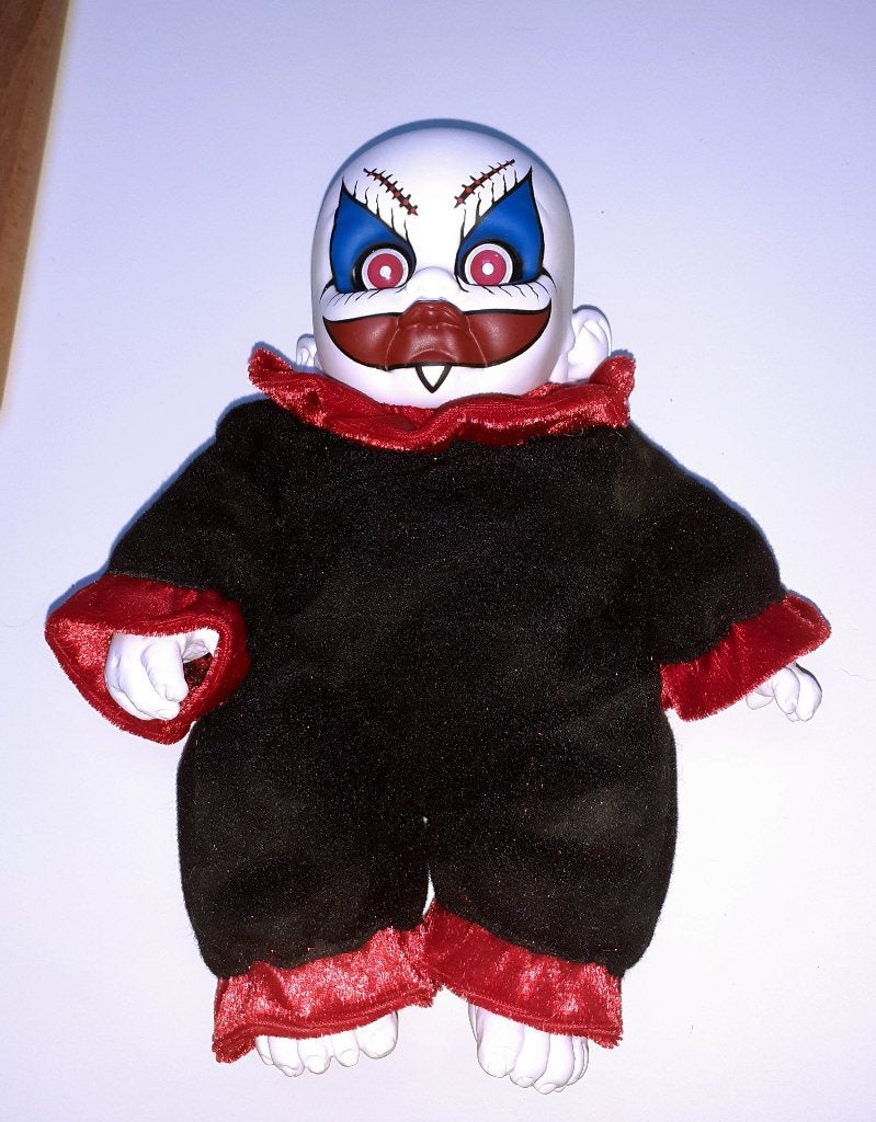 decoratie zeldzame vintage Living Dead Doll Schitzo, Verzamelen, Poppen, Ophalen of Verzenden, Nieuw, Pop