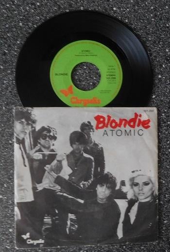 Blondie - atomic, Cd's en Dvd's, Vinyl Singles, 7 inch, Single, Ophalen of Verzenden, Zo goed als nieuw