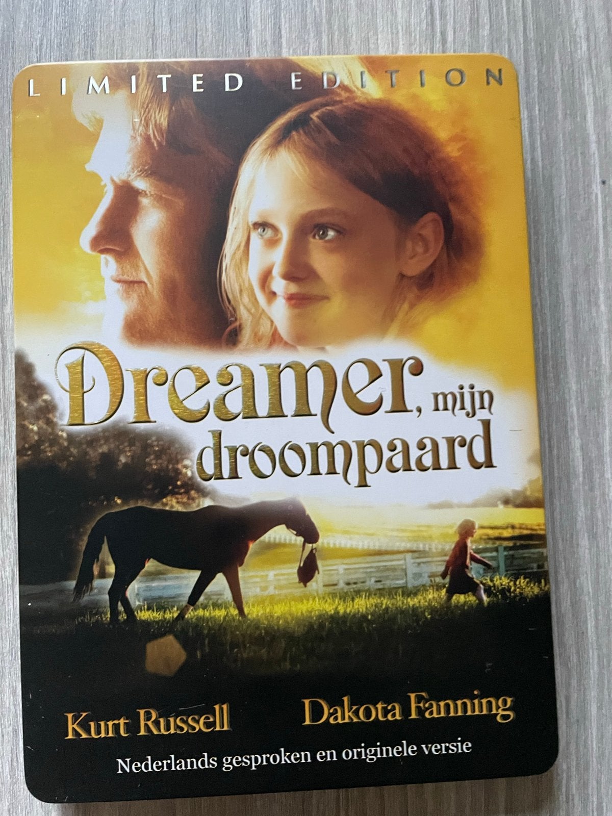 Dreamer, mijn droompaard - Limited Edition DVD, Waargebeurd drama, Zo goed als nieuw, Alle leeftijden, Speciale editie