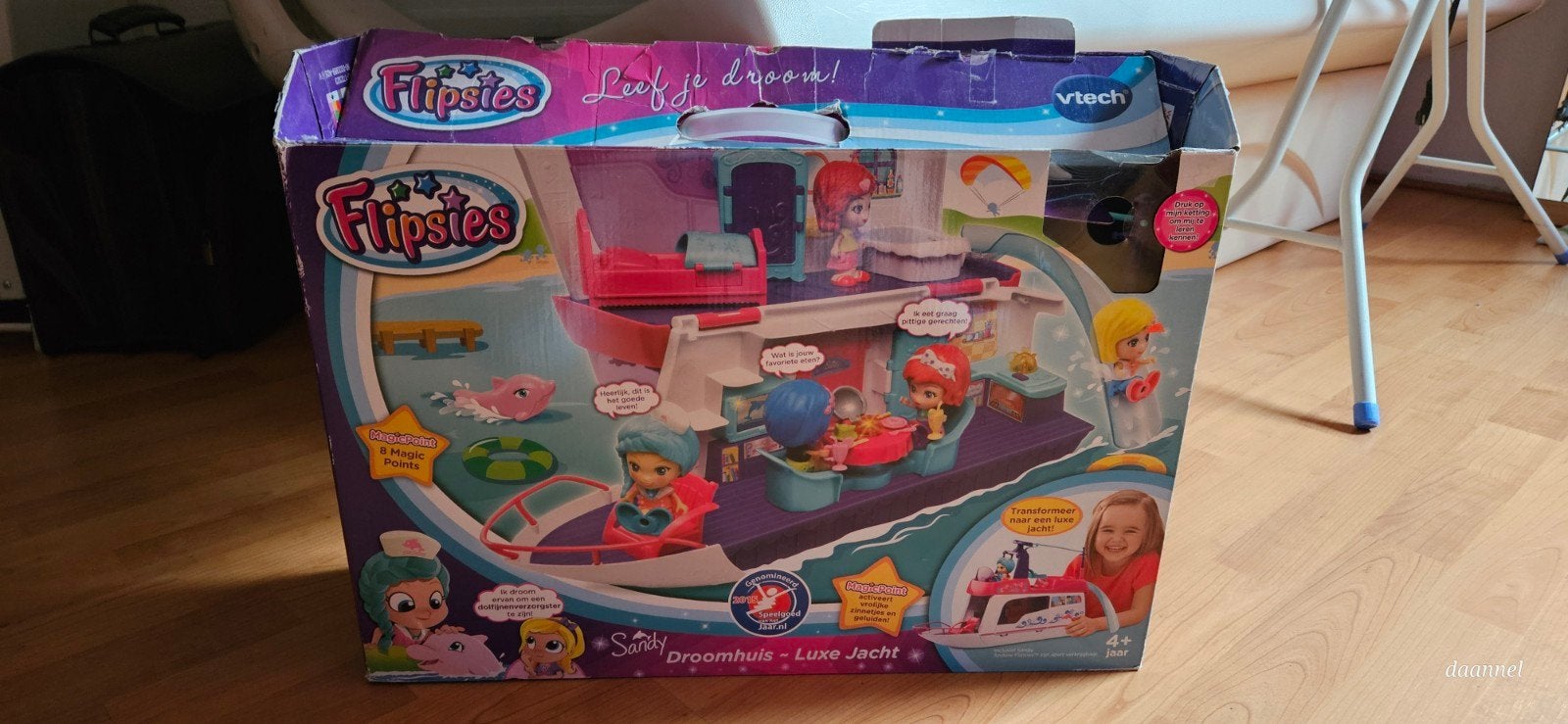 VTech Flipsies Sandy Droomhuis Luxe Jacht Speelgoed, Ophalen of Verzenden, Zo goed als nieuw, Babypop