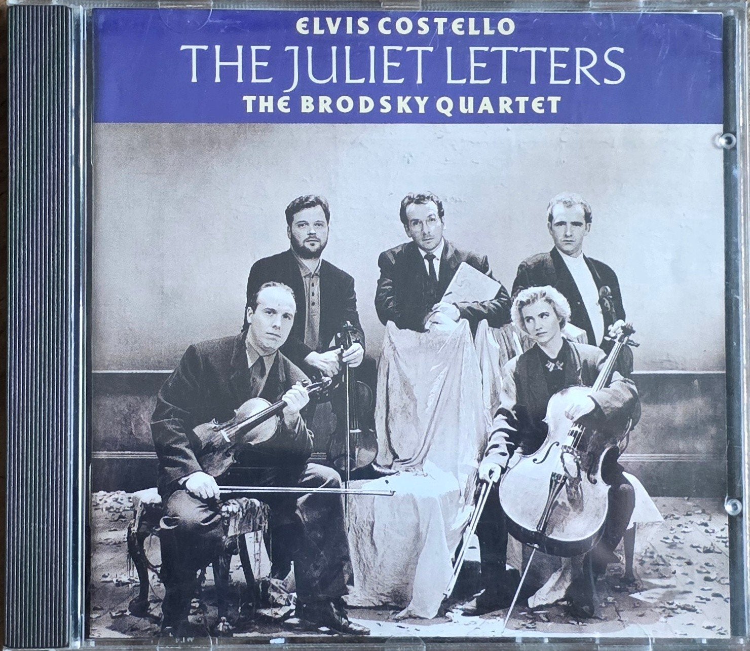 Elvis Costello & The Brodsky Quartet - The Juliet Letters CD, Pop, Ophalen of Verzenden, Zo goed als nieuw, Inclusief doosje