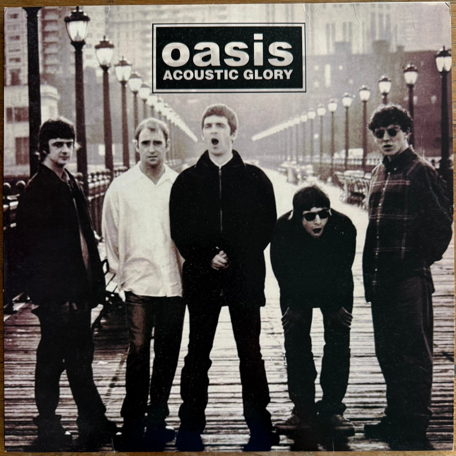 Oasis - Acoustic Glory Grey Marbled Vinyl (zeldzaam), 2020 tot heden, Ophalen of Verzenden, Zo goed als nieuw, 12 inch