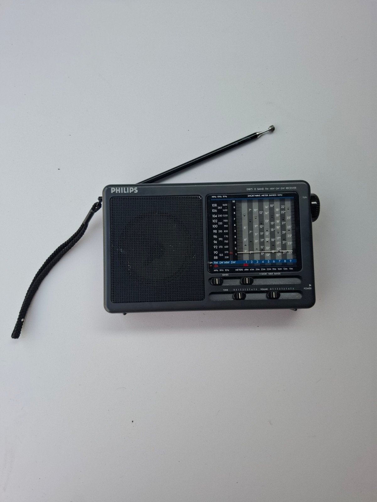 Philips D1875 Wereldontvanger, Ophalen of Verzenden, Gebruikt, Wereldontvanger