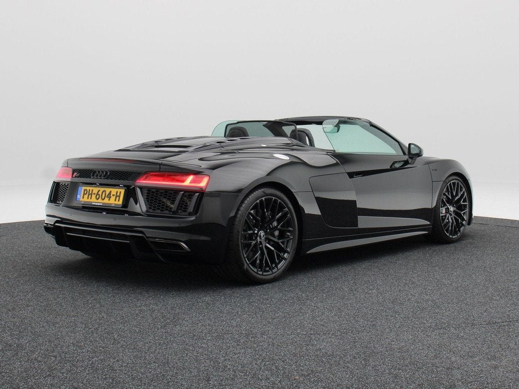 Audi R8 Spyder 5.2 FSI quattro | Keramisch | Org Nl auto | B, Auto's, Audi, Automaat, Gebruikt, 5204 cc, Cabriolet