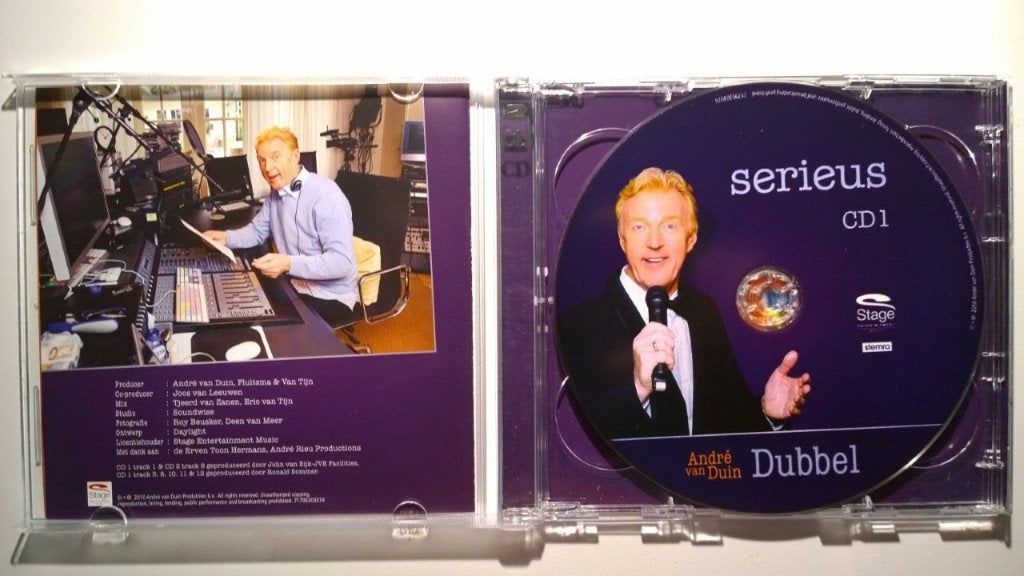 André van Duin - Dubbel, Ophalen of Verzenden, Zo goed als nieuw, Pop