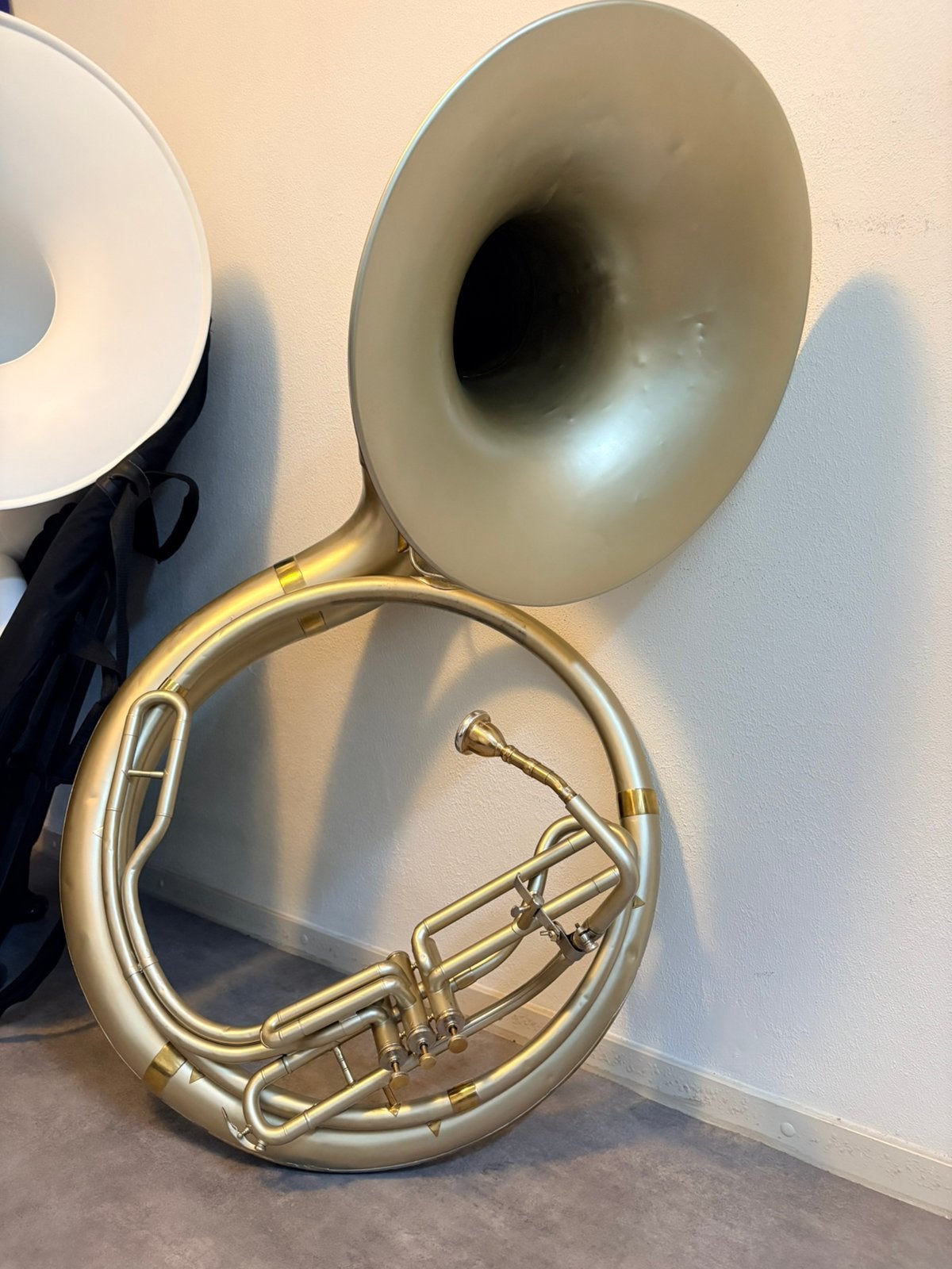 Sousafoon Bes, Muziek en Instrumenten, Ophalen, Gebruikt, Bes-tuba