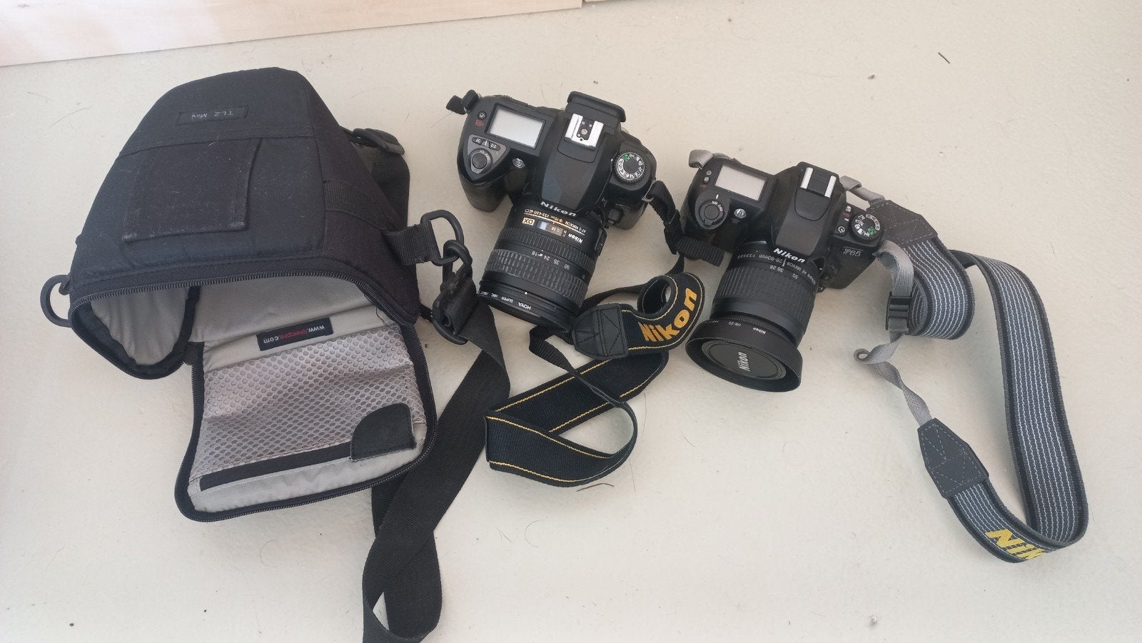 Analoog Nikon cameras F65 en D70s, Ophalen of Verzenden, Gebruikt, Spiegelreflex, Nikon