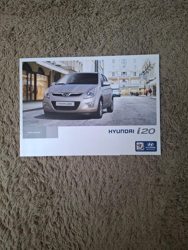 Autofolder Hyundai i20, Verzenden, Overige merken